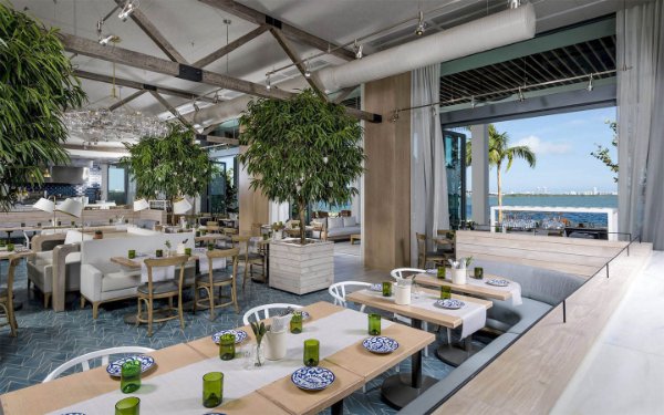 Dining area at Amara at Paraiso