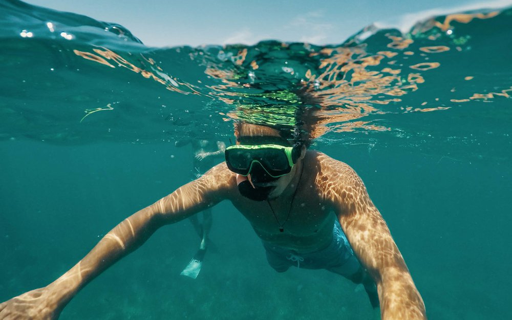 Snorkeling inBiscayne National Park