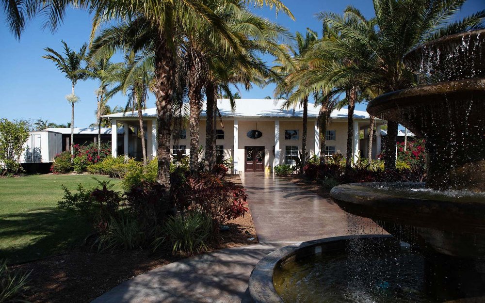 Lychee dish at Redlander Restaurant at Schnebly Redland's Winery and Brewery